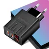 5V 3.1A Chargeur mural double USB haute vitesse AC Adaptateurs d'alimentation de voyage à domicile Prises EU US pour iPhone 12 13 14 15 Pro Samsung Galaxy s20 S22 S23 Utral HTC S1