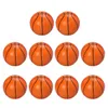 Bollar 10st Mini Sport Balls Press Foam Basketballs Stress Balls Stress Relief Toys for Kids Party Relaxation 230523