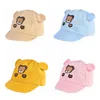 Caps Hats Baby baseball boys girls cartoon bear baby sun hat spring summer children's kawai foot cap G220522