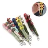 Keychains Lanyards Boho Flower Wrist Keychain Keyring Cotton Thread Hand Woven Pendant Fashion Jewelry Key Chain Drop Delivery Acce Dhvxp