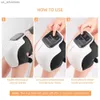 Volledige lichaamsmassager Elektrische knie massager Infrarood laser Warm Compress Luchtdruk Vibratie Massage Gezamenlijke fysiotherapie voor artritis pijnverlichting L230523