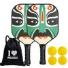Tennis Rackets Pickleball Paddle USAPA Approved Paddles Set of 2 Carbon Fiber 1 Carrying Case 4 Balls 230523
