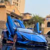 1/18 محاكاة طراز Lambo Lightning ، نموذج سيارة سبائك ، سيارة رياضية ، هدية للأصدقاء ، الديكور المصنوع يدويًا