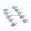 Pendanthalsband Nya ankomst påfågel Natural Gem Stone Teardrop Lapis Crystal Lucky Jewelry for Female Gift BN464 Drop Leverans Pen DHLK5