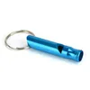 Noise Maker Mini Whistle Keychain Portable Mtifunctional Outdoor Emergency Survival Whistles Metal Training Birthday Party Supplies Dhati