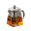 Coffee Tea Tools 350Ml Clear Borosilicate Glass Teapot Tool With Stainless Steel Infuser Strainer Heat Resistant Loose Leaf Teas P Dhlfp