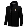 FC Cartagena Mens Jackets Autumn warm coat leisure outdoor jogging hooded sweatshirt Full zipper long sleeve Casual sports jacket