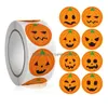 Confezione Regalo Adesivi Halloween 500 Pz/Rotolo Horror Zucca Rotonda Caramelle Decorazione Adesivo 2,5 Cm Consegna Goccia Casa Giardino Festive Party Dhovn