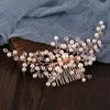 Haarspangen Brautkämme Ornamente Mode Hairwear Hochzeit Zubehör Kamm für Frauen Mädchen Kopfschmuck Kopfschmuck Dekoration