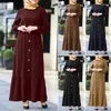 Etniska kläder muslimska abaya klänning kvinnor maxi afrika eid kalkon dubai kaftan kimono ramadan party islamisk ropa långa stora vestidos