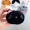 NOUVEAU 6 Couleurs Kawaii 8 CM Chats En Peluche JOUETS Porte-clés Mini Gris Blanc Chat Cadeau En Peluche JOUET POUPÉE pour Fête D'anniversaire En Peluche Jouets pour Fille