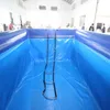 Außenriesen Hinterhof Land aufblasbarer Schwimmbad aufblasbarer Schwimmerpool Haltbarer Sommer aufblasbarer Schwimmbad für Kinder