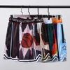 Amerikanische Basketball-Shorts mit doppellagigem Mesh, High Street für Männer und Frauen, tägliche Freizeit, atmungsaktiv und im Sommer nicht weniger als knielang