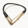 Mikrofon 90 graders vinklad XLR 3PIN Male till Femmale Plug Audio Mic Connector Cable Cirka 30 cm/ 1 st
