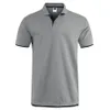 Polos pour hommes Polos Polo Summer à manches courtes T-shirt Coton Brand Homme Vêtements Hombre Tees Tops Poloshirt pour hommes 230522