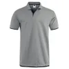 Polos pour hommes Polos Polo Summer à manches courtes T-shirt Coton Brand Homme Vêtements Hombre Tees Tops Poloshirt pour hommes 230522