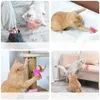 Cat Cat Toys Toys Feather Collar Self-Healing Interactive Plaything Funny Cats Stick Multifunktionell krage Kattunge Spela husdjur leveranser G230520