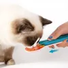 Cat wet treats dispense spoon Treat squeeze spoon Feeding & Watering Supplies Wet Cat Food Storage pet Food Spoon