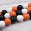 Party Decoration Halloween Pendant Creative Home Decorations Colorf Träpärlormer 10 Stilar Drop Delivery Garden Festive Sup Dhihl