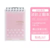 Mini Loose Leaf Binder Notebook Campus Smart Ring Memo Note WSG-MER520 Pastel Cookie Series