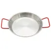 Pans Thickened Spanish Seafood Pot 304 Stainless Steel Cooking Pan Frying Crayfish Plate Food Container Cookware