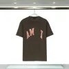 Tops femininos Tees de verão Nova camiseta no desenho animado tridimensional Bordado de bordado de bordado solto para homens e mulheres336 Tamanho asiático S-5xl 854604241