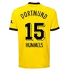 Dortmund 24 25 Cup Version Soccer Jersey Kids Kit Breatble Football Uniforms