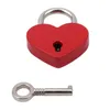 Kapı kilitleri kalp şekli asma kilitler vintage eski antika stil mini arke anahtar kilidi anahtar kilidi