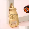 Party Favor Creative Milk Bottle Beer Opener Baby Fl Moon Wedding Gäst Present Portable Corkscrew Drop Delivery Home Garden Festive Su Dhhvl