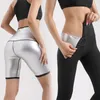 Waist Tummy Shaper Womens High Sweat Clothes Postpartum Large Size Shorts Fitness Hip Pants Corset Abdominal Belt Yoga 230522