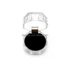 Caixas de jóias Caixa de anel transparente Brincho de colar de acrílico 4x4cm Droga de entrega Display DHTL3