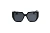 1 pieza de gafas de sol de moda, gafas toswrdpar, gafas de sol de diseñador para hombres y mujeres, caja marrón, marco de metal negro, gafas de sol oscuras 2788