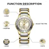 ساعة معصم Skmei Business Mens Watches Style Luxury Watch Men Gold Gold Stains Strap Strap Quartz Clock Relogio Maschulino