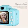 UPS Kids Camera Niños Mini Cámara Digital Cute Cartoon Cam 13MP 8MP SLR Cámara Juguetes para Regalo de Cumpleaños 2 Pulgadas Screen Cam Tomar Fotos