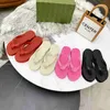 Slippers Paris Double Slippers Fashion Beach Stylish Slides Sandal Shoes Summer Women Black Green White Pink Red Blue Slides Beach Loafer Platform Shoe J0612