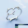 Band Rings New Simple Fashion Antler 925 Sterling Sier Jewelry Personality Branch Leaf Opening R039 Factory Price Expert Des Dhgarden Dhzqf