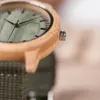 Montres-bracelets BOBOBIRD montres pour hommes de haute qualité à la main montre en bois naturel mode décontracté bracelet en Nylon personnaliser goutte