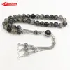 Bracelets Tasbih Man Gemstone Agate Bijoux turcs avec onyx misbaha bracelet musulman rosaire arabe accessoire de mode islamique