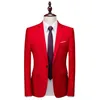 Męski garnitur biznesowy luksusowy popularny garnitur marki płaszcz mody PROMAT PROM PROMAT Casual Slim Fit Ruit Button Druku