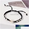 Bedelarmbanden eenvoudige mode natuursteen handgeweven shell armband mannen vrouwen verstelbare oceaan strand zomervakantie cadeau dhgarden dhyxv