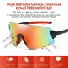 Óculos ao ar livre Men MTB Bicycle Sunglasses Sports Sports UV400 Ture Film Len Cycling Glasses Riding Goggles Bike Equipment 230522