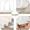 Witte Sublimatie Tassen Gunst Blanco Canvas Boodschappentassen voor Decoreren en DIY Crafting DHL FY3438 u0724