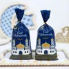 ギフトラップ2550PCS Eid Mubarak Bags Plastic Cookie Candy Bag Ramadan Kareem Decor Islamic Muslim Party Supplies Alfitr 230522