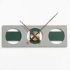 Zegar ścienny duży luksusowy zegar nowoczesny cichy mechanizm drewniany metalowe zegarki domowe wystrój domu kreatywny dekoracja Dekora