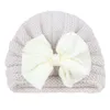 Şapkalar prenses kız bebek şapka sonbahar kış örme doğumlu elastik bebek kaputu beanie toddler çocuklar kapak aksesuarları 1 adet