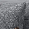 Pillow Linen Cover Button For Living Room Sofa Nordic Decorative Home Decor 45x45cm Pillowcase