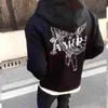 Designerkleding Heren Sweatshirts Amires Am Hoodies Amies High Street Angel Cupid Steel Fork Foaming Print Lane Crawford Hoodie Heren Hoodie Fashion Str