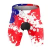 Men's Pants Men's Warm Up Summer Mens Leisure Sports Fashion 3D Printing Independence Day Short Cycling Boy Glitter