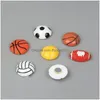 Koelkast magneten sportbal koelkast sticker creatief basketbal honkbal voetbal hars magnetische woning decoratie drop levering ga dhkrc