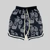 Mens shorts sommar Haruku Men bandana mönster mode hip hop varumärke korta byxa bottnar elastiska wais man casual byxor 230522